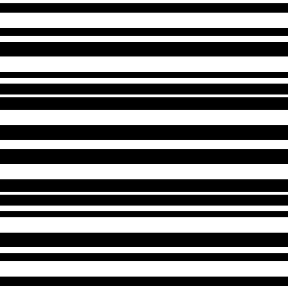 Seamless black and white geometric pattern with black stripes on a white background vector