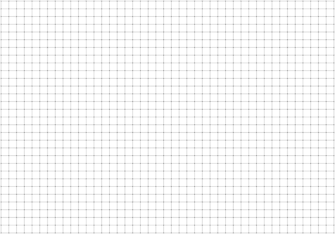 Textured pattern for bullet journal. Squared dotted grid graph template for paper notebooks. Checkered background. Graphic printable design sheet. vector