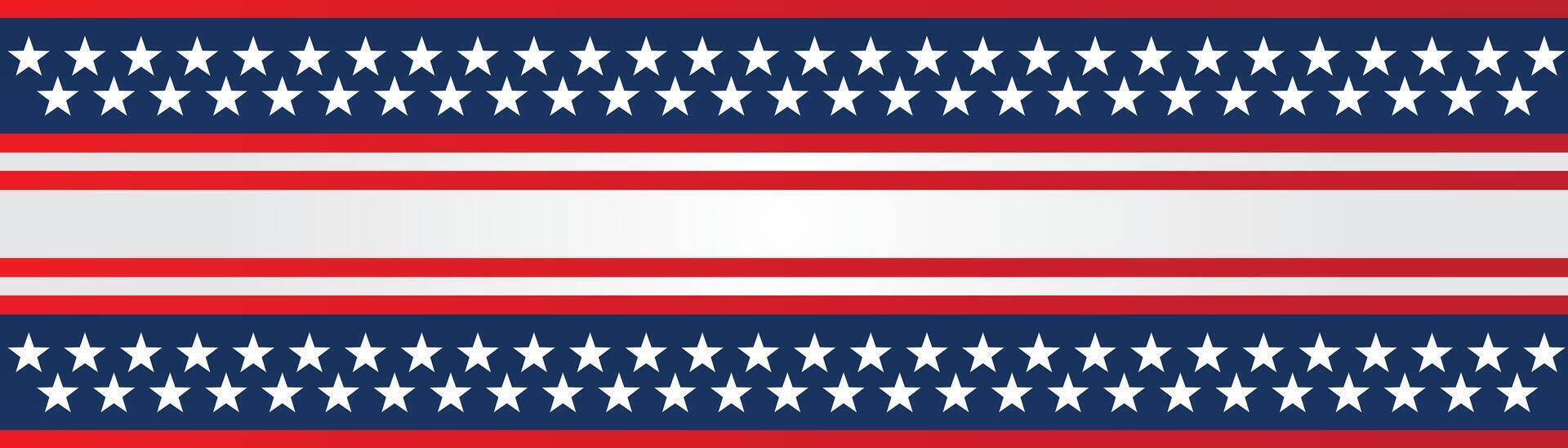 US flag pattern background design vector