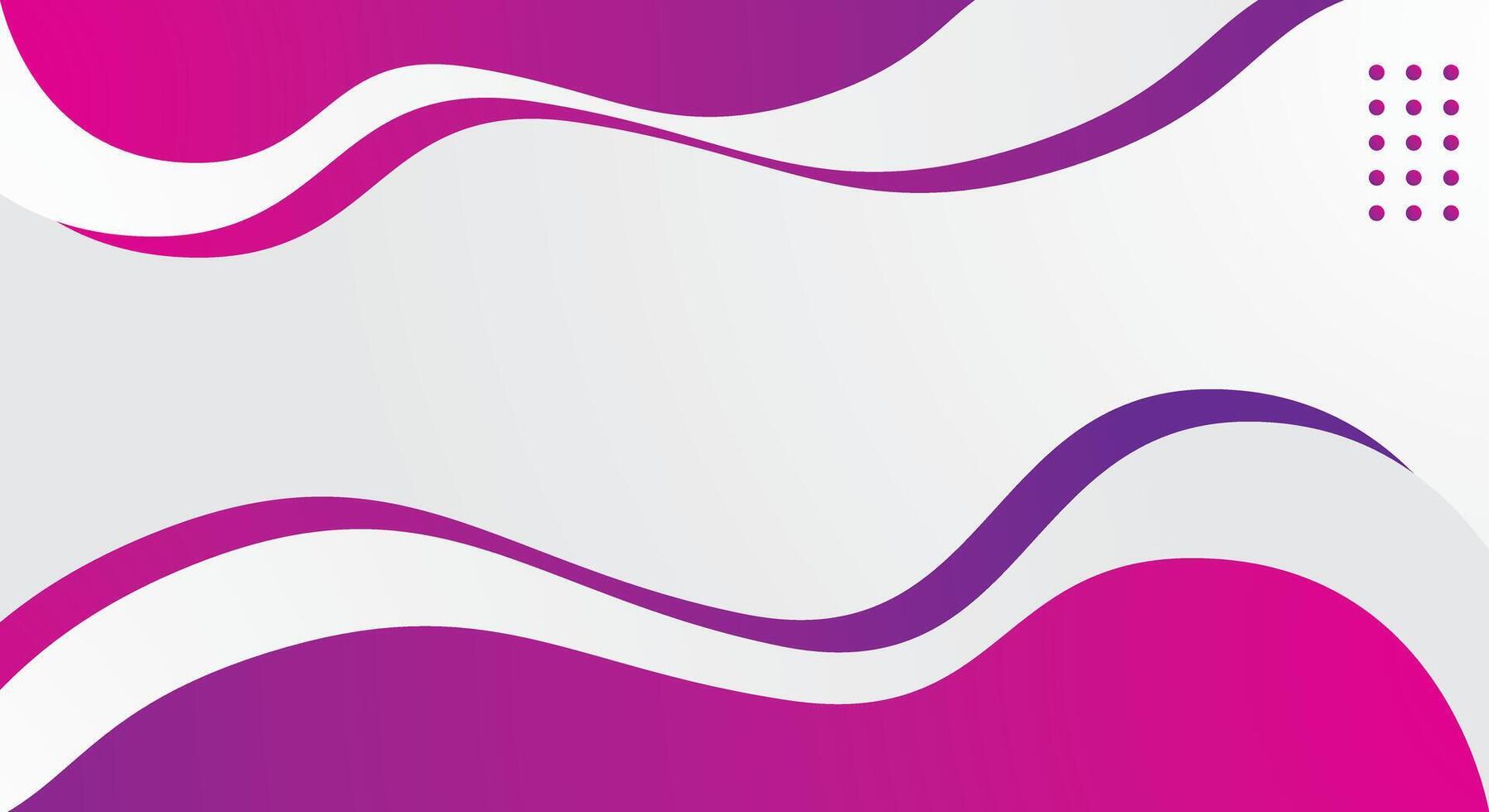 Modern abstract wave background pink purple vector