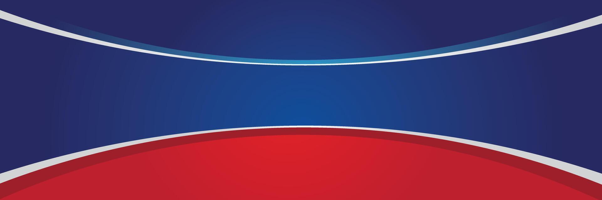 Modern red and blue abstract background vector