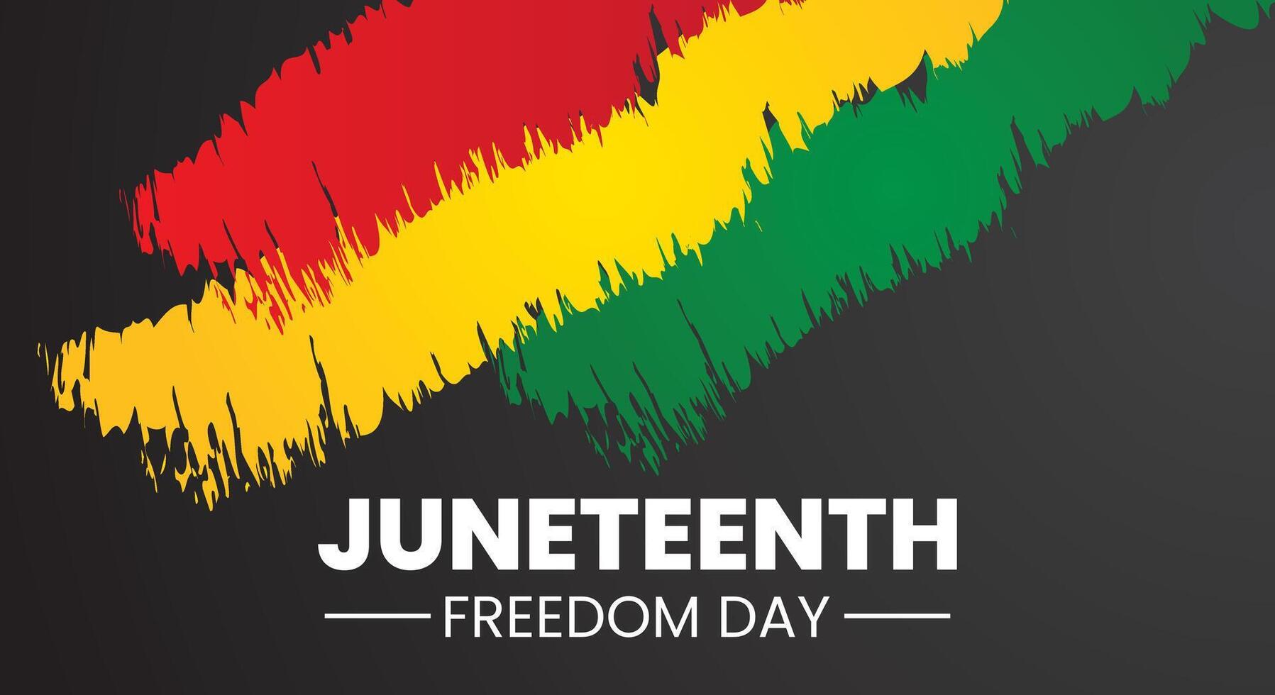 Freedom Day abstract posters, cards, banners, Juneteenth Independence Day vector