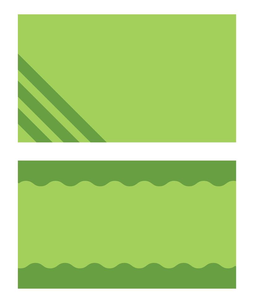 Background green wave unique design vector