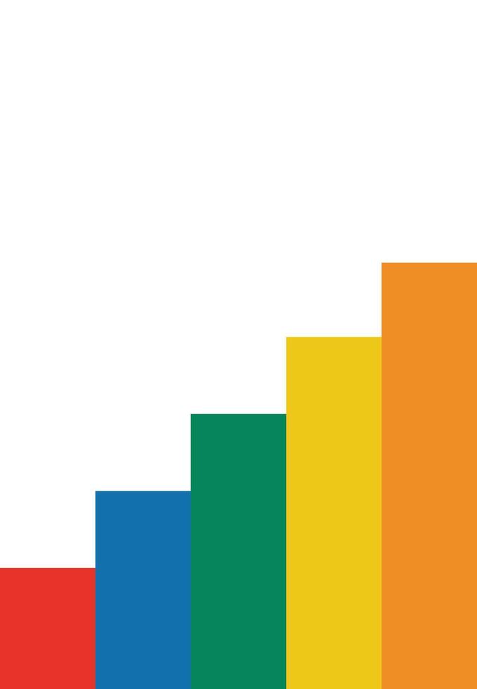 Illustration design template stairs abstract vector