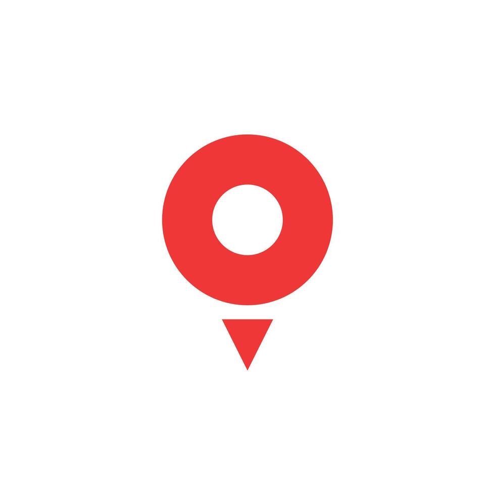 Logo or icon tag location unique design isolated vector