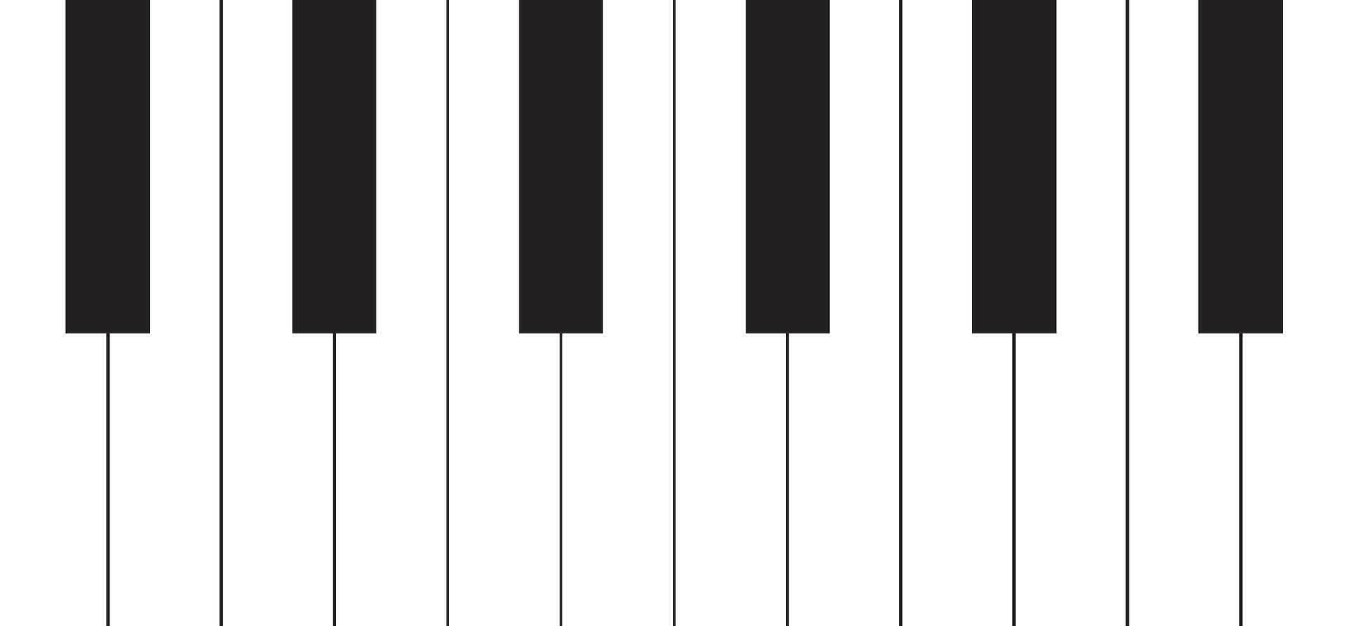 Illustration background piano electronic unique design vector