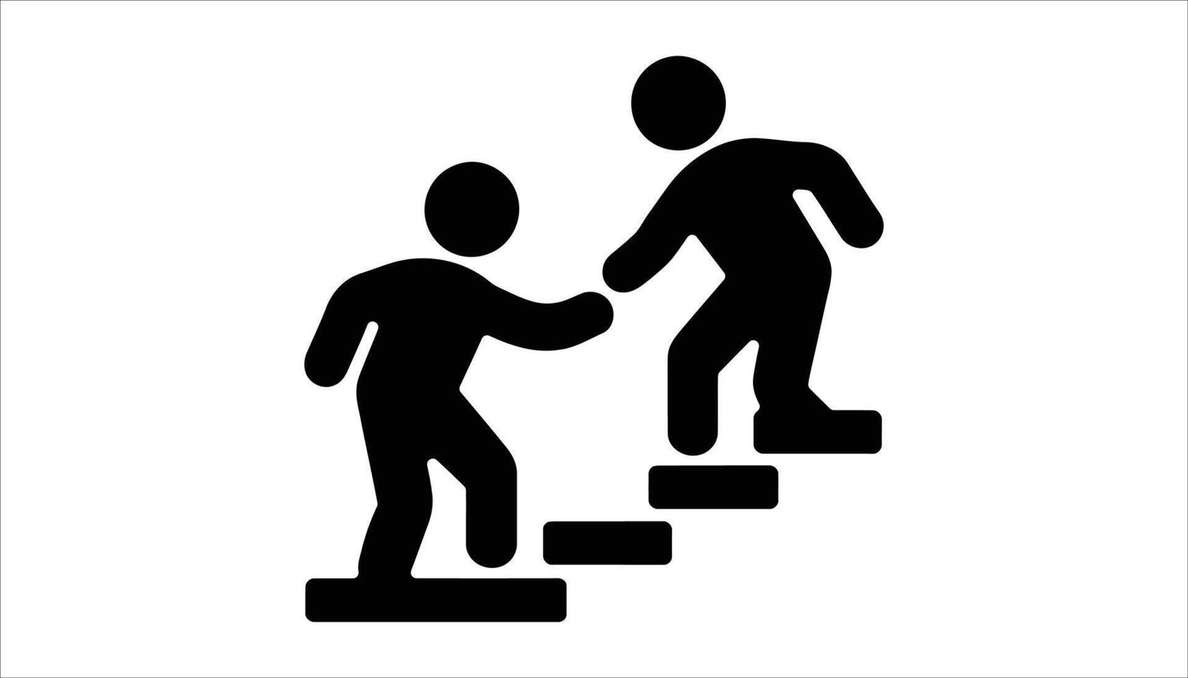 Mentorship and Leadership Concept Illustration vector