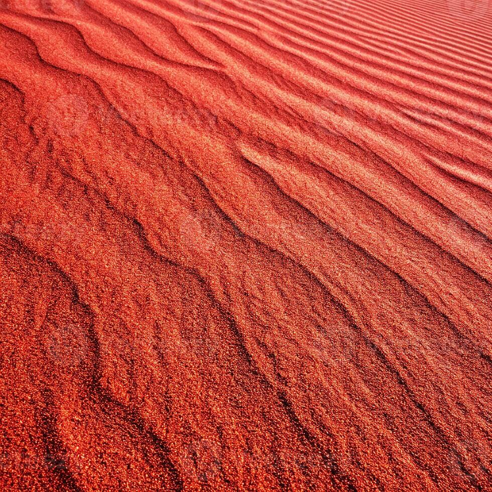 Textured Red Surface Close Up of Fine Grain Design for Background or Abstract Use photo