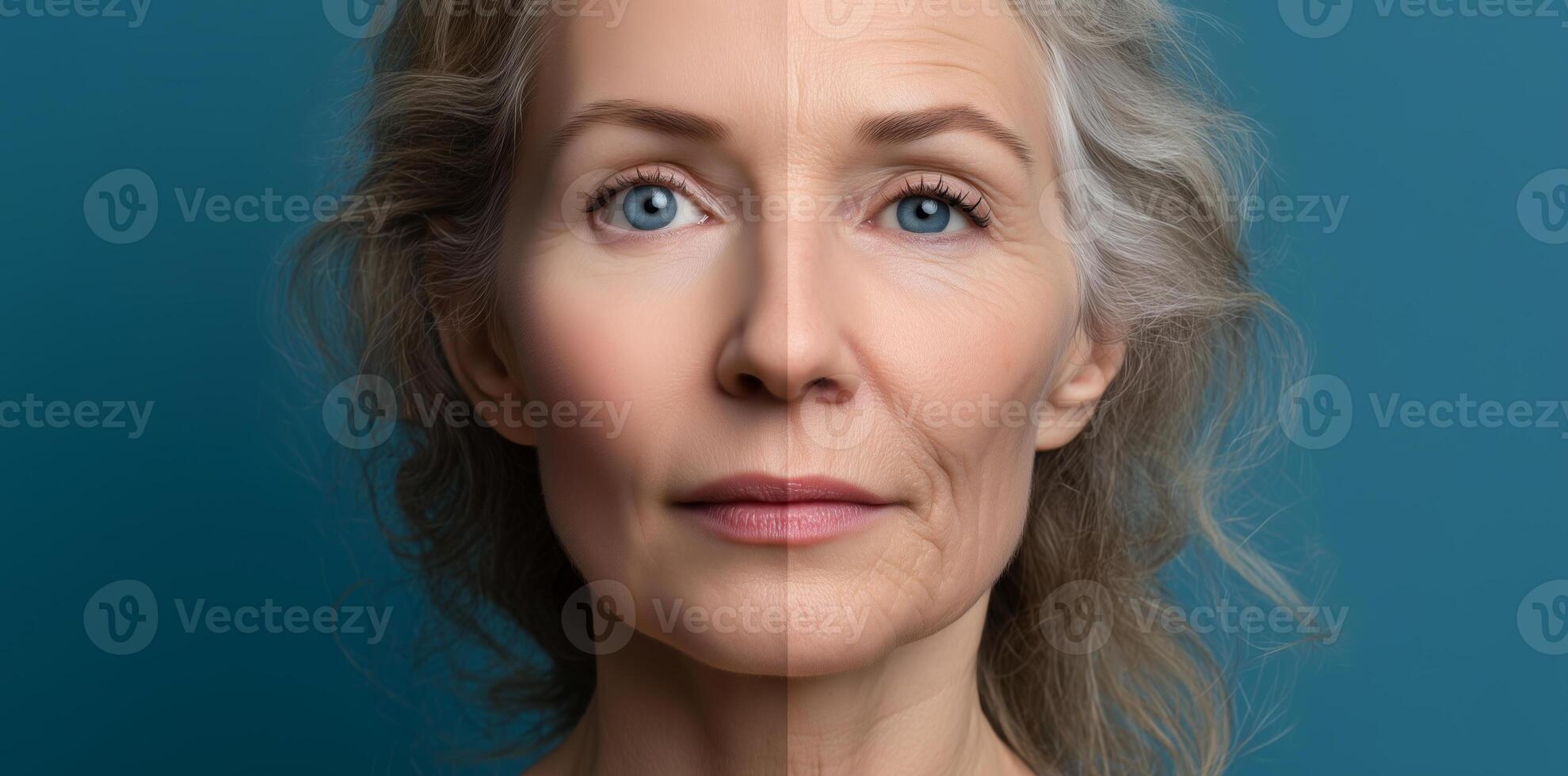A woman embodies youth and innovation as she engages with technology in a contemporary environment. Her confident expression reflects a deep connection with the digital age and its developments. photo