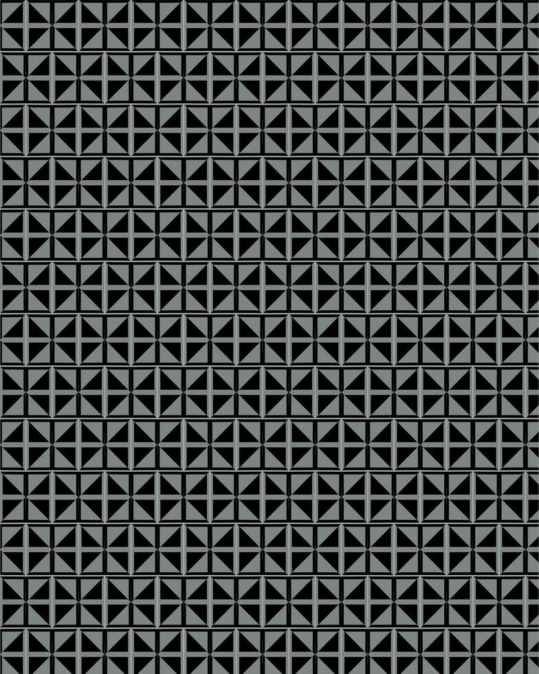 A black and white pattern with squares vector