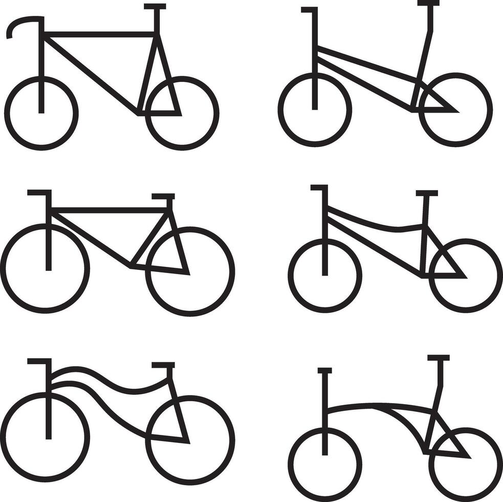 Bike Icon design symbol vector