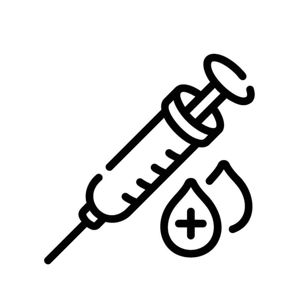 Vaccine Shot Icon vector