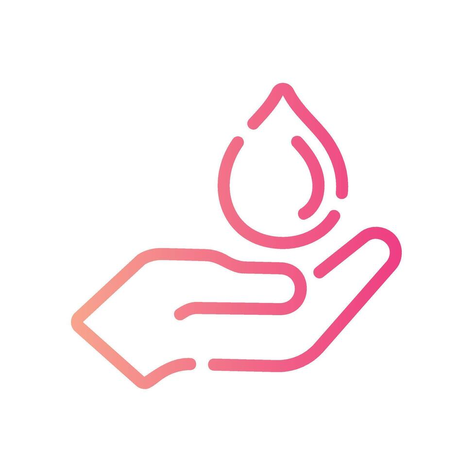 Blood Donation Hand vector