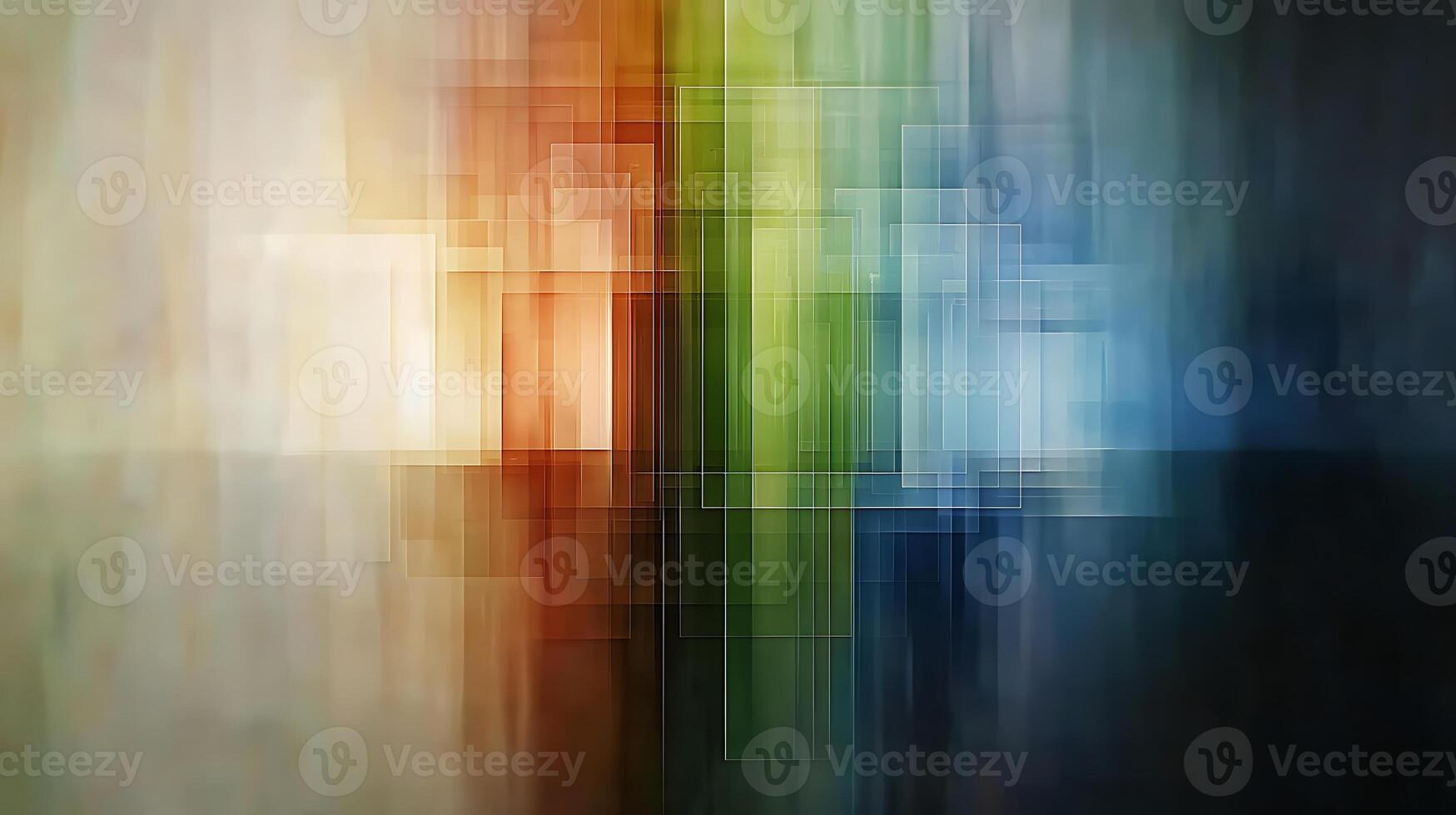 Abstract blend of vibrant colors creating a dynamic visual experience with soft transitions photo