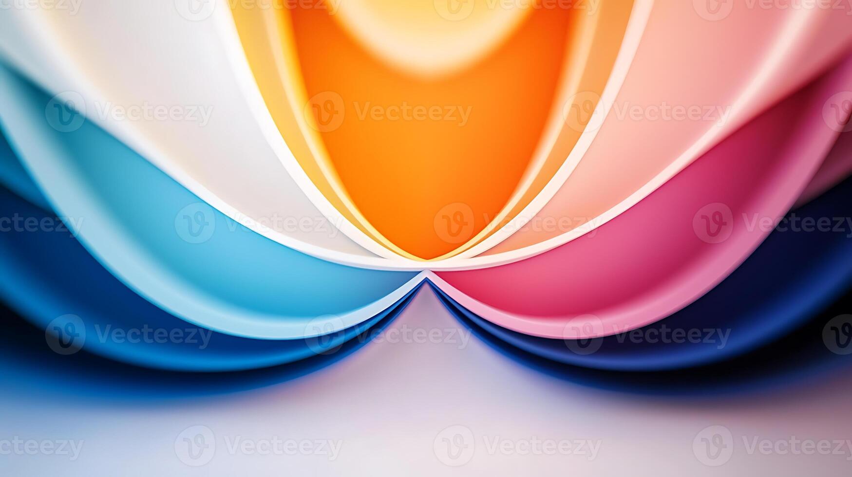 Abstract colorful wave patterns creating a vibrant background for creative designs photo
