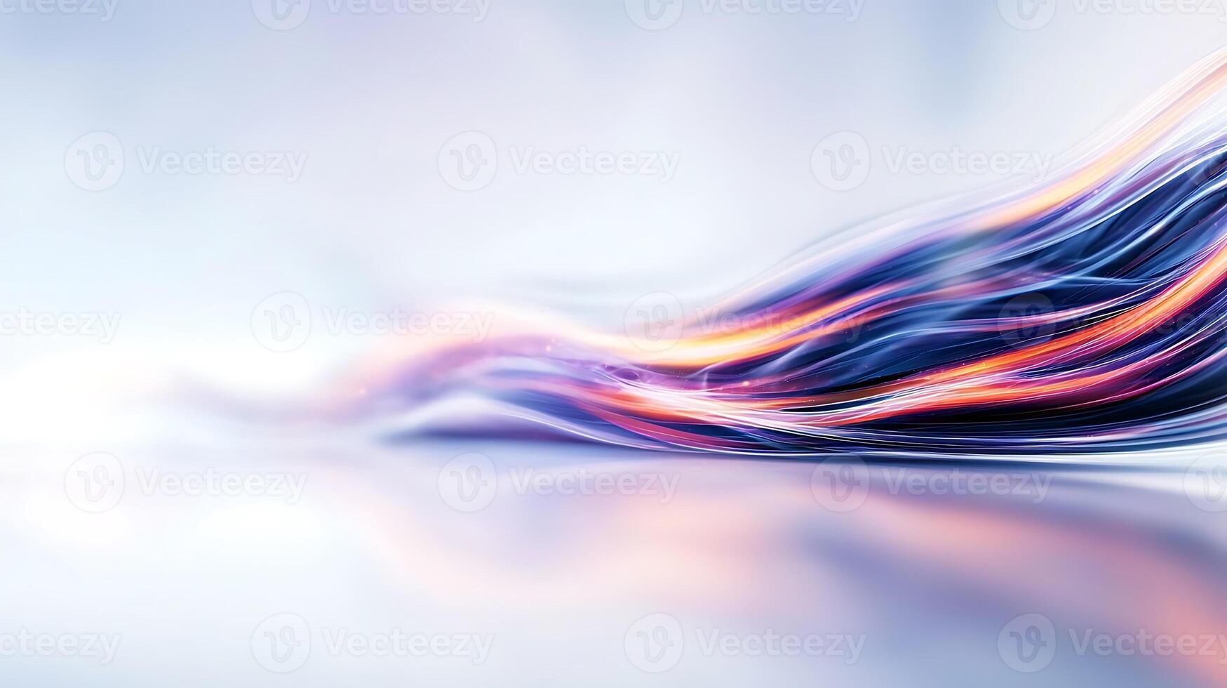 Abstract flowing colors representing movement and energy in a soft, blurred background photo