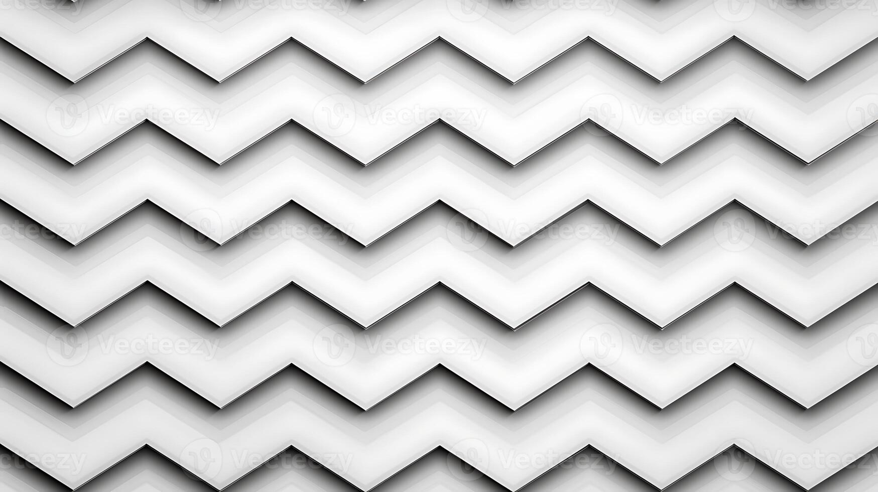 Abstract monochromatic zigzag pattern creating a dynamic visual texture for design use photo