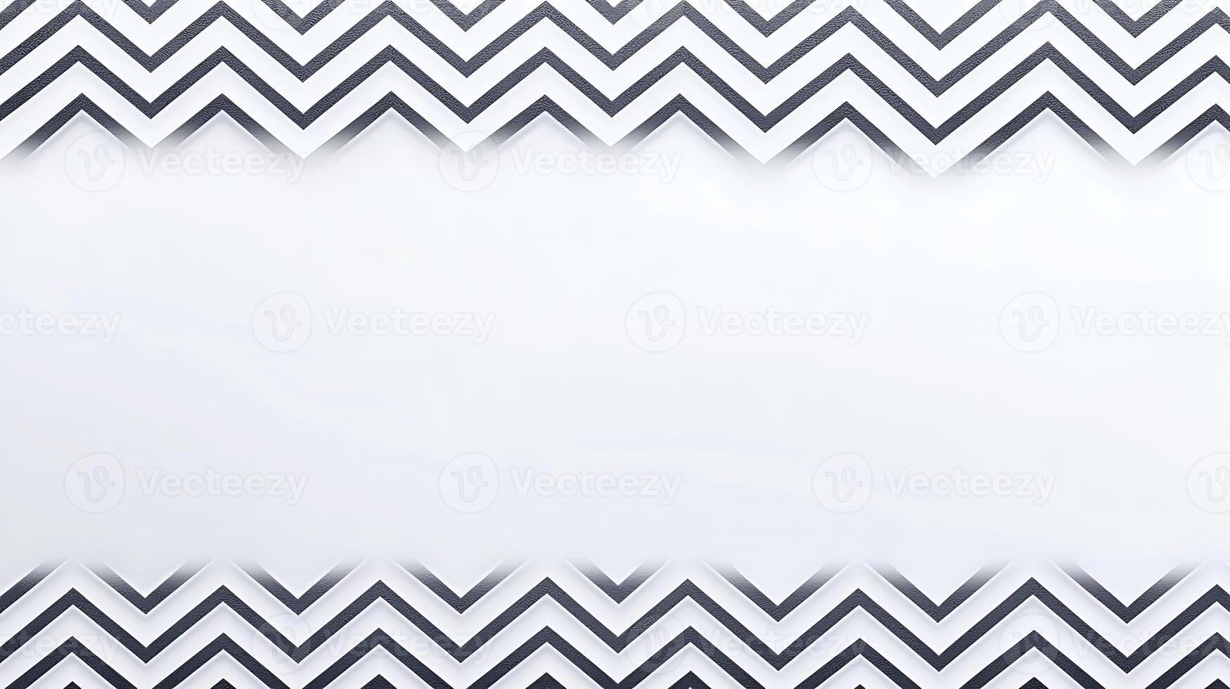 Abstract pattern design featuring zigzag lines in black and white with a clean background photo