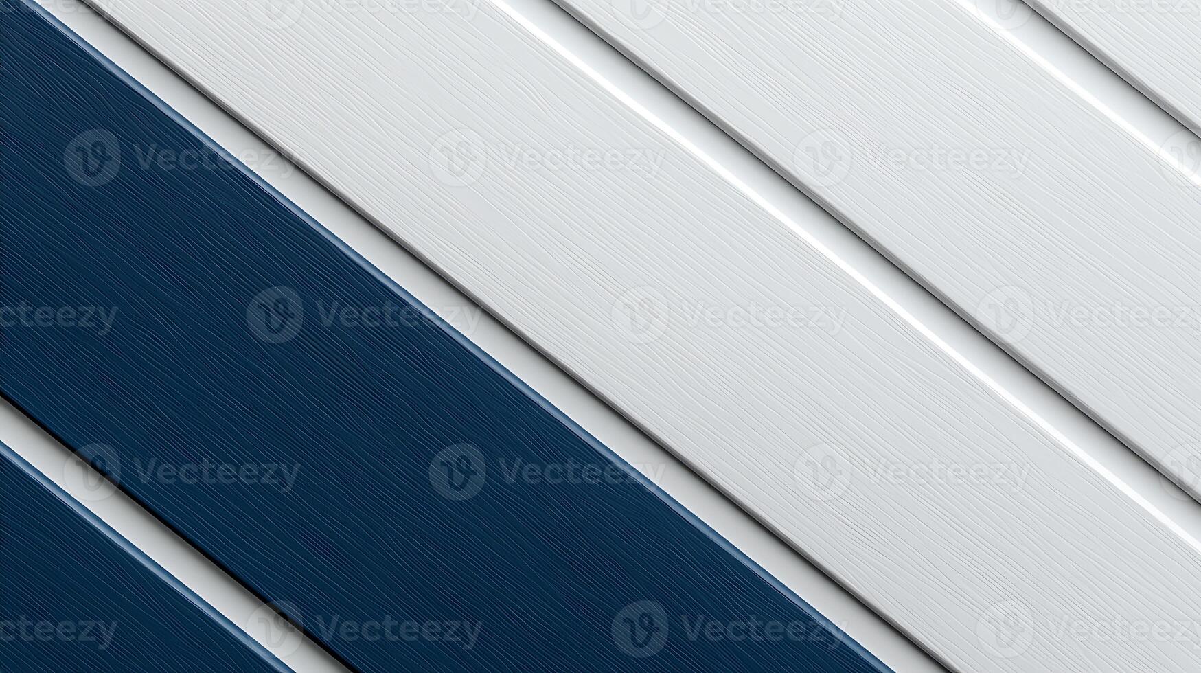 Abstract pattern of diagonal stripes in navy blue and silver, creating a modern aesthetic background photo
