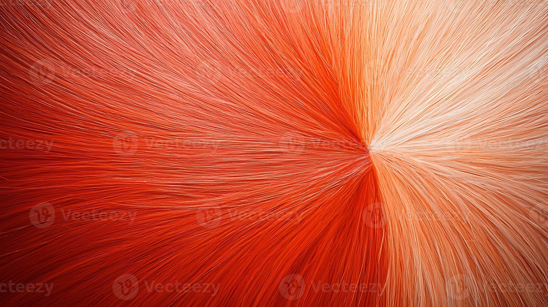 Abstract swirl of red and white hair-like textures creating a vibrant visual effect photo