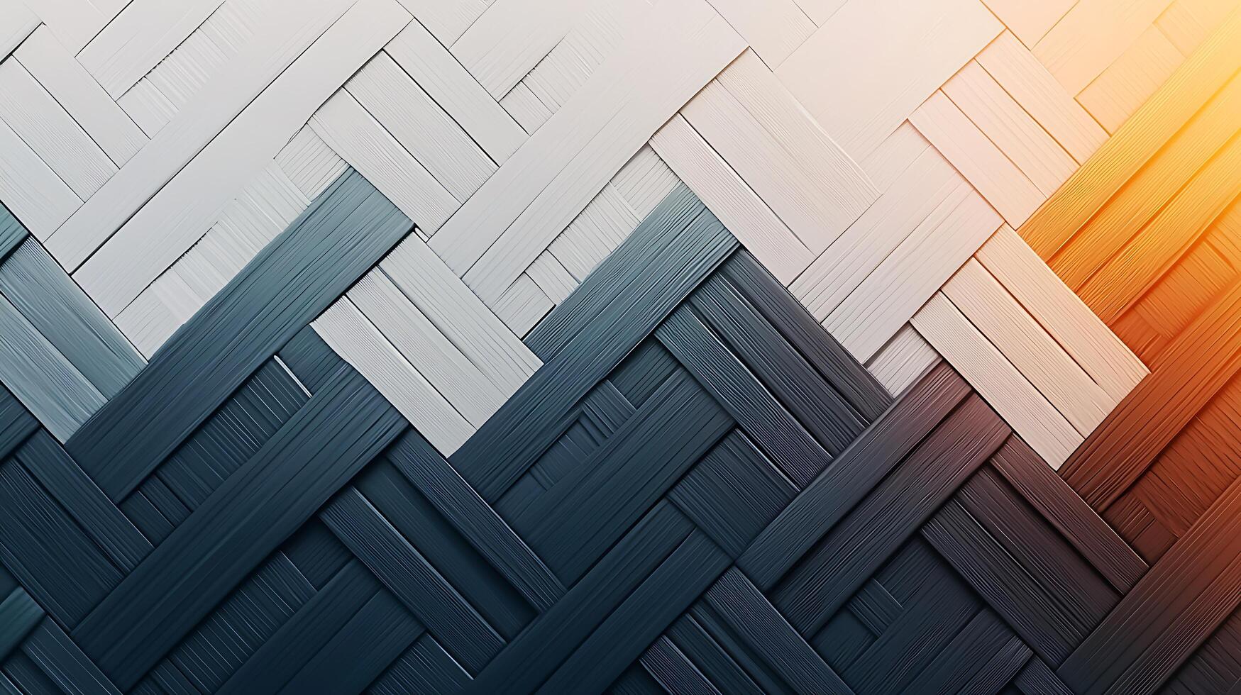 Abstract woven texture with gradient colors, showcasing craftsmanship and design elements photo