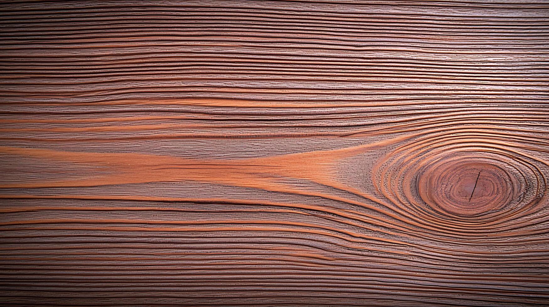 Close-up view of a wooden surface showcasing intricate grain patterns and textures photo