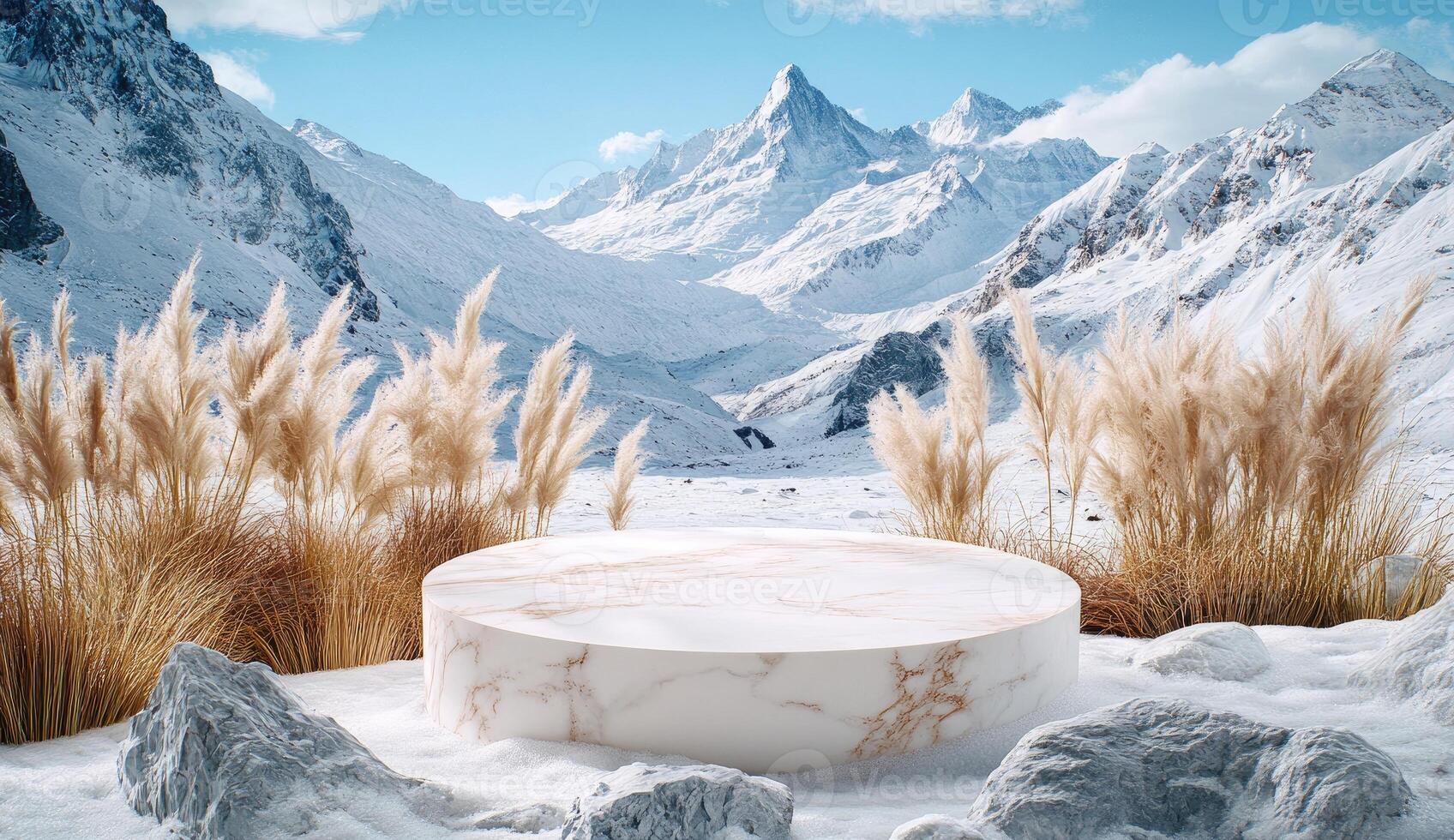 Winter Mountain Display photo