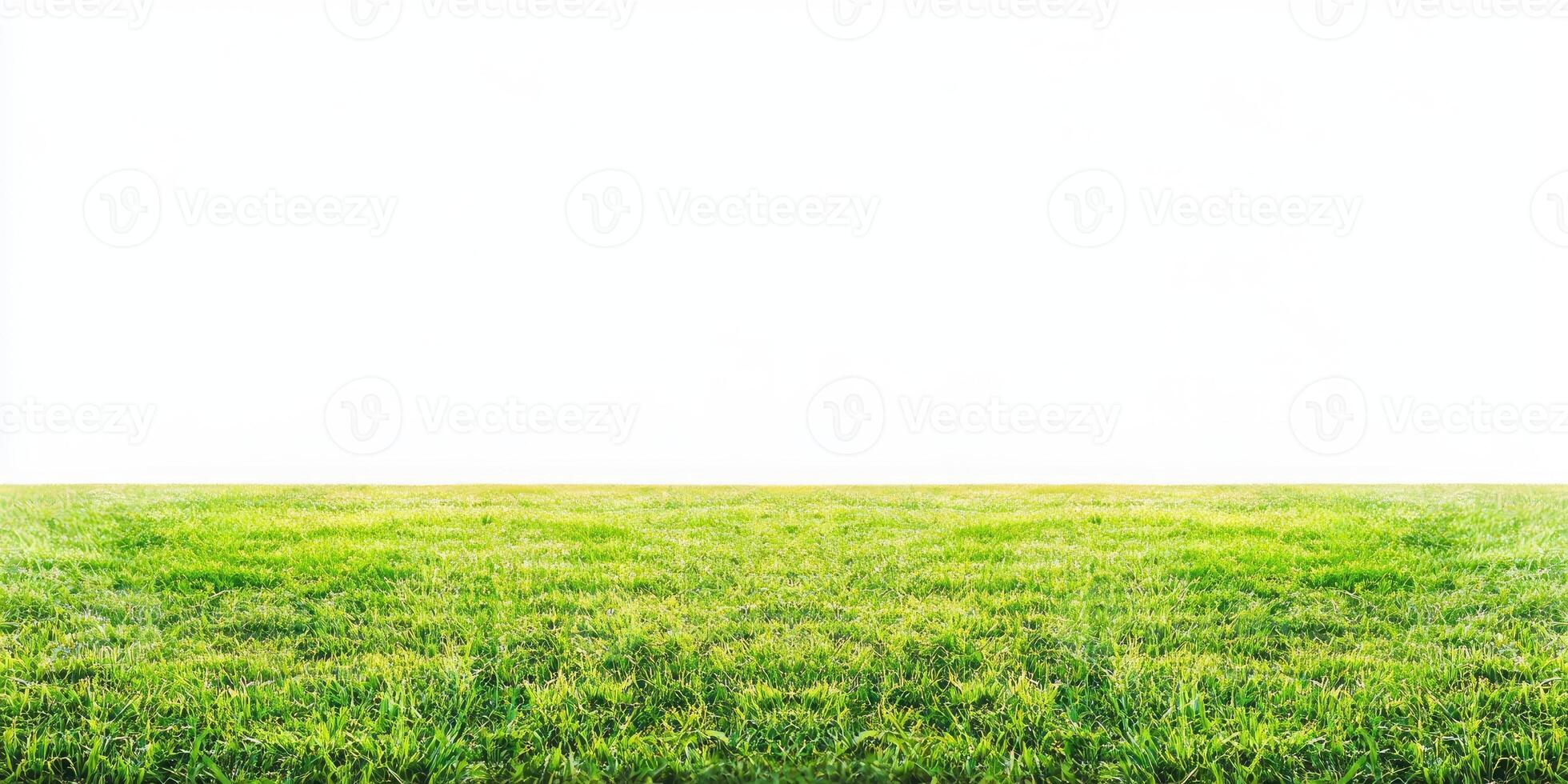 Lush Green Grass Field photo