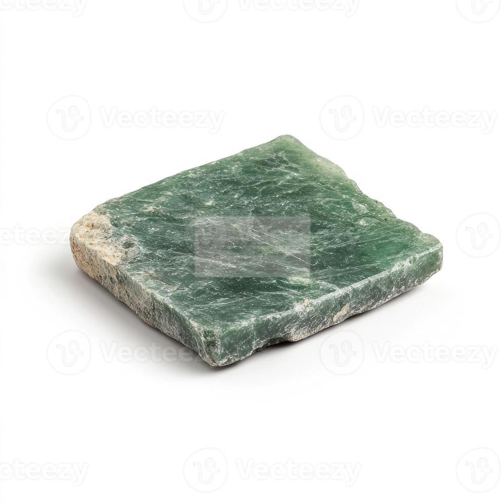 Green stone tile coaster photo