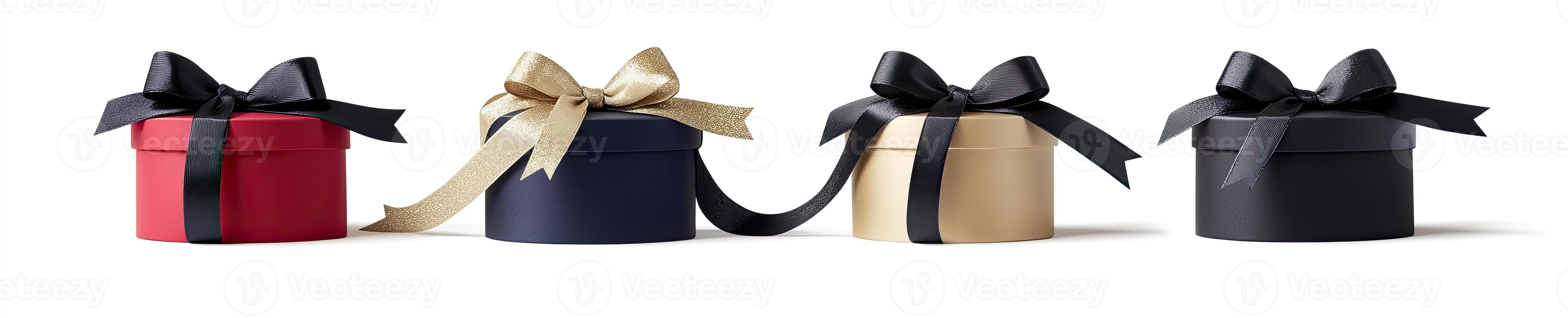 Gift Boxes with Ribbons photo
