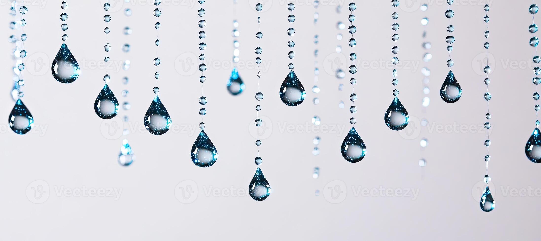 Water Drops Cascading photo