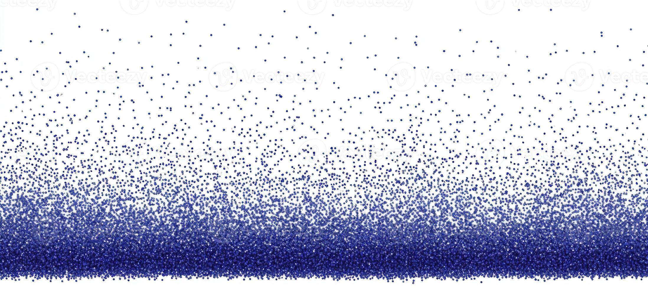 A blue and white background with dots of paint photo