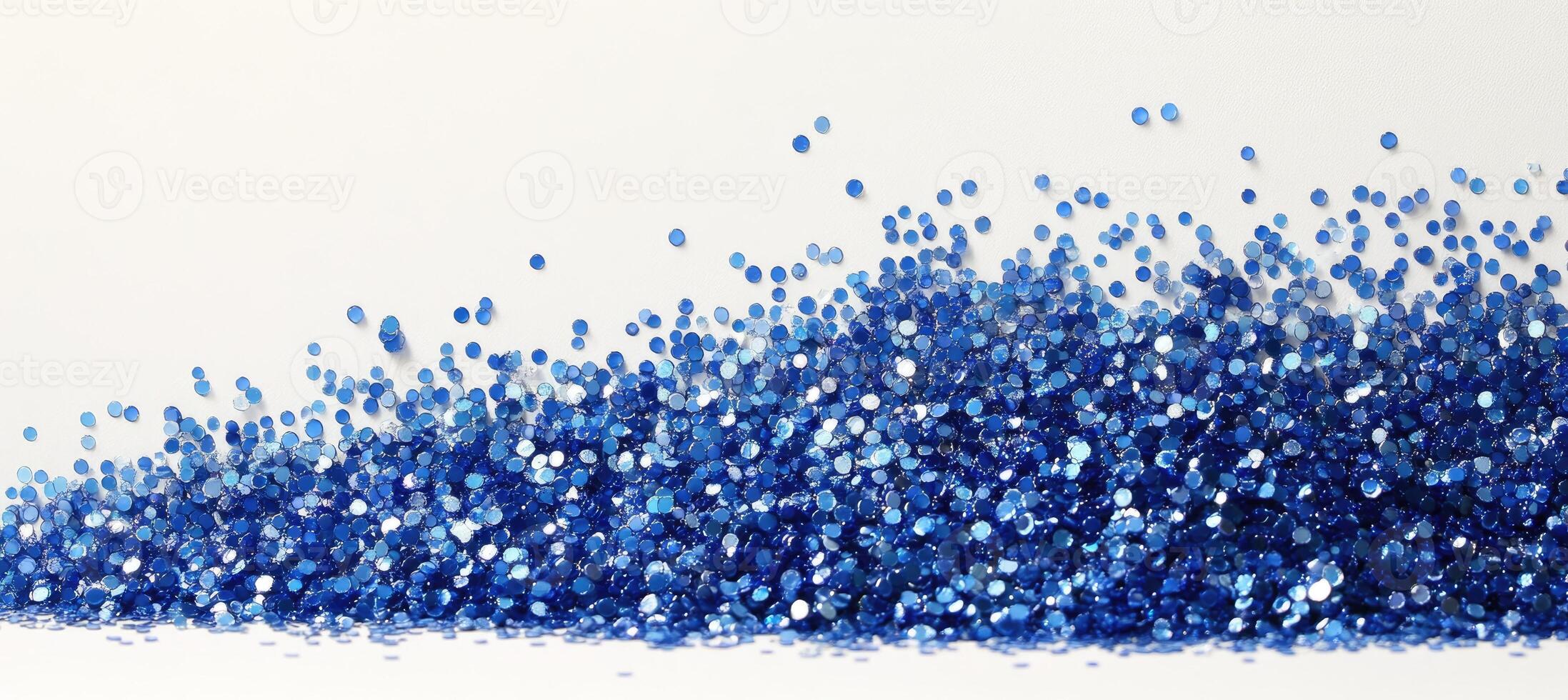 Blue Glitter Cascade photo