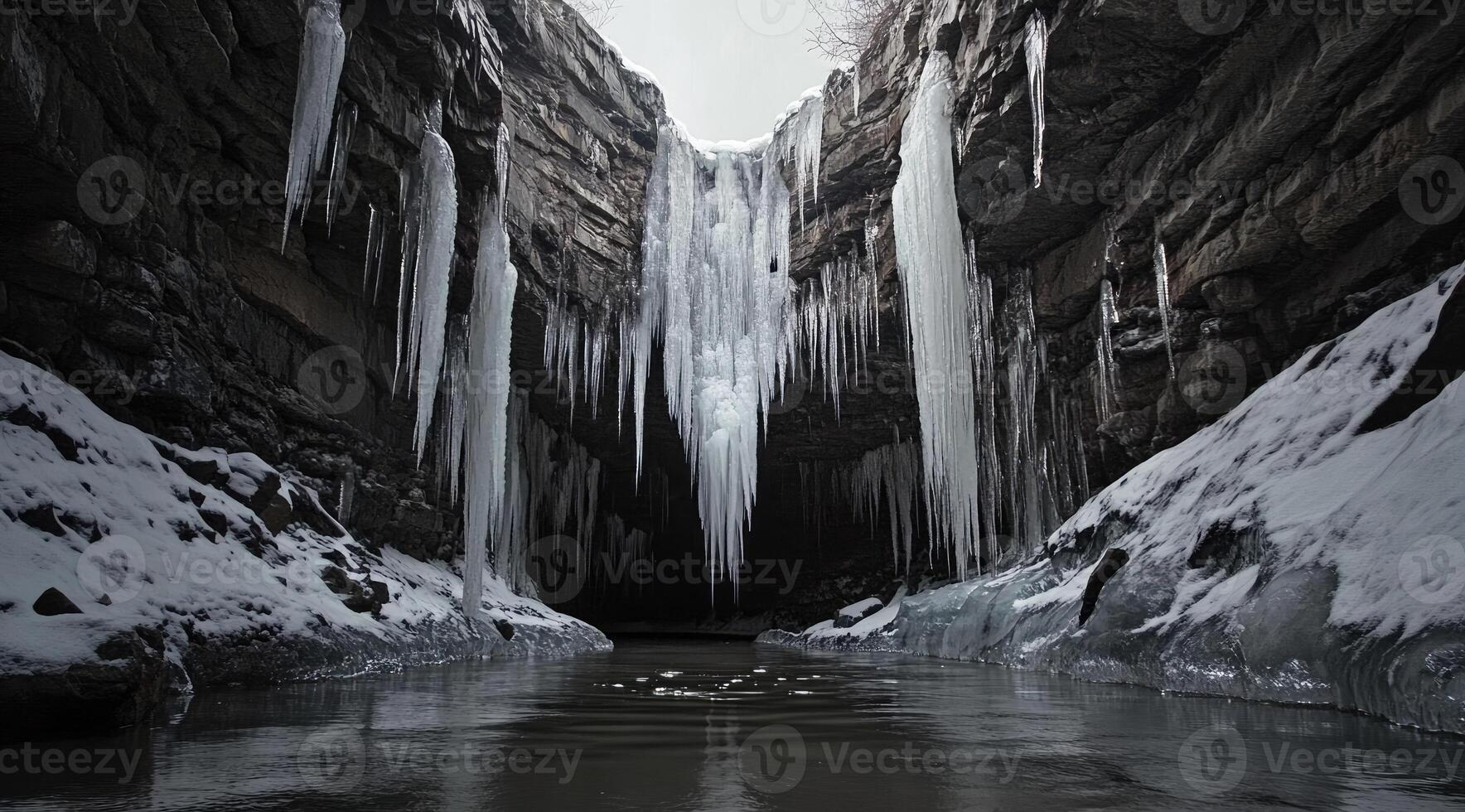 Frozen Waterfall Canyon photo