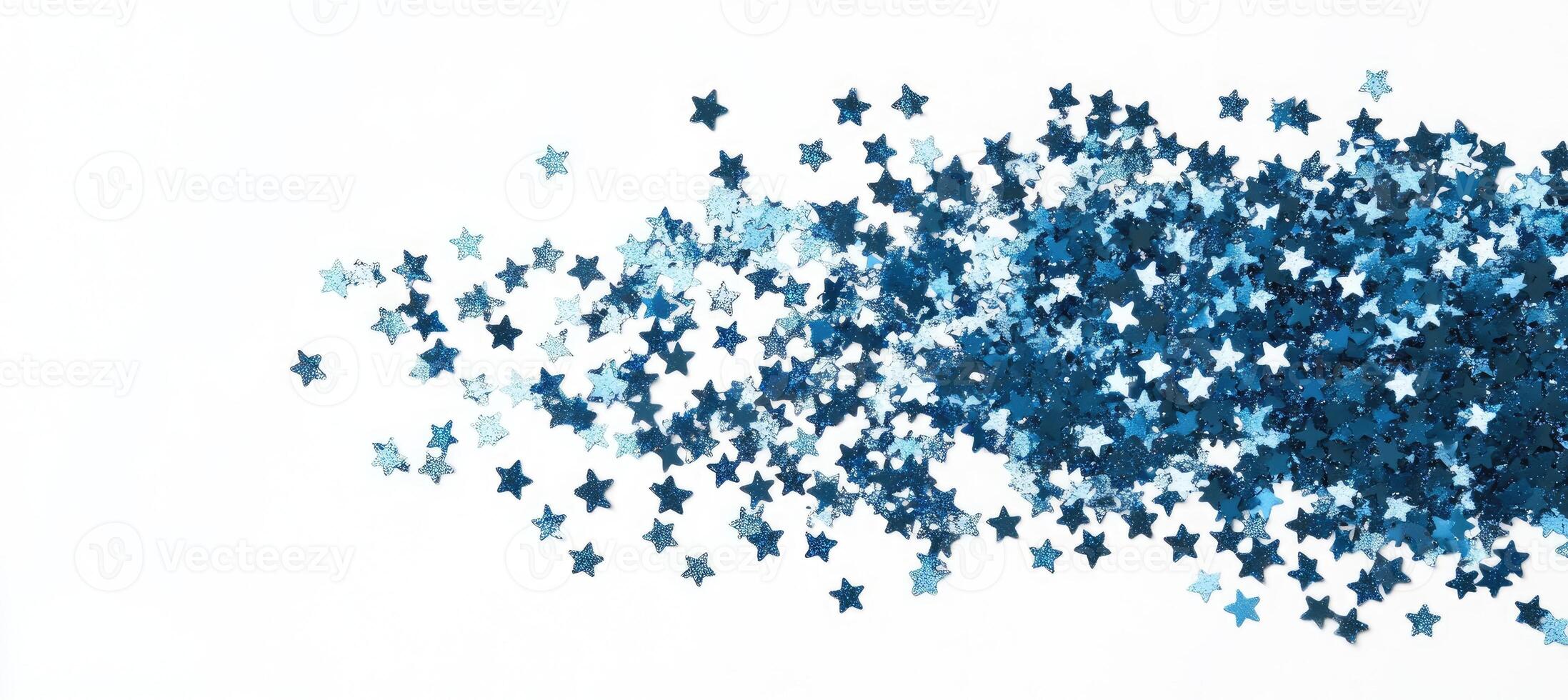 Star-shaped glitter confetti photo