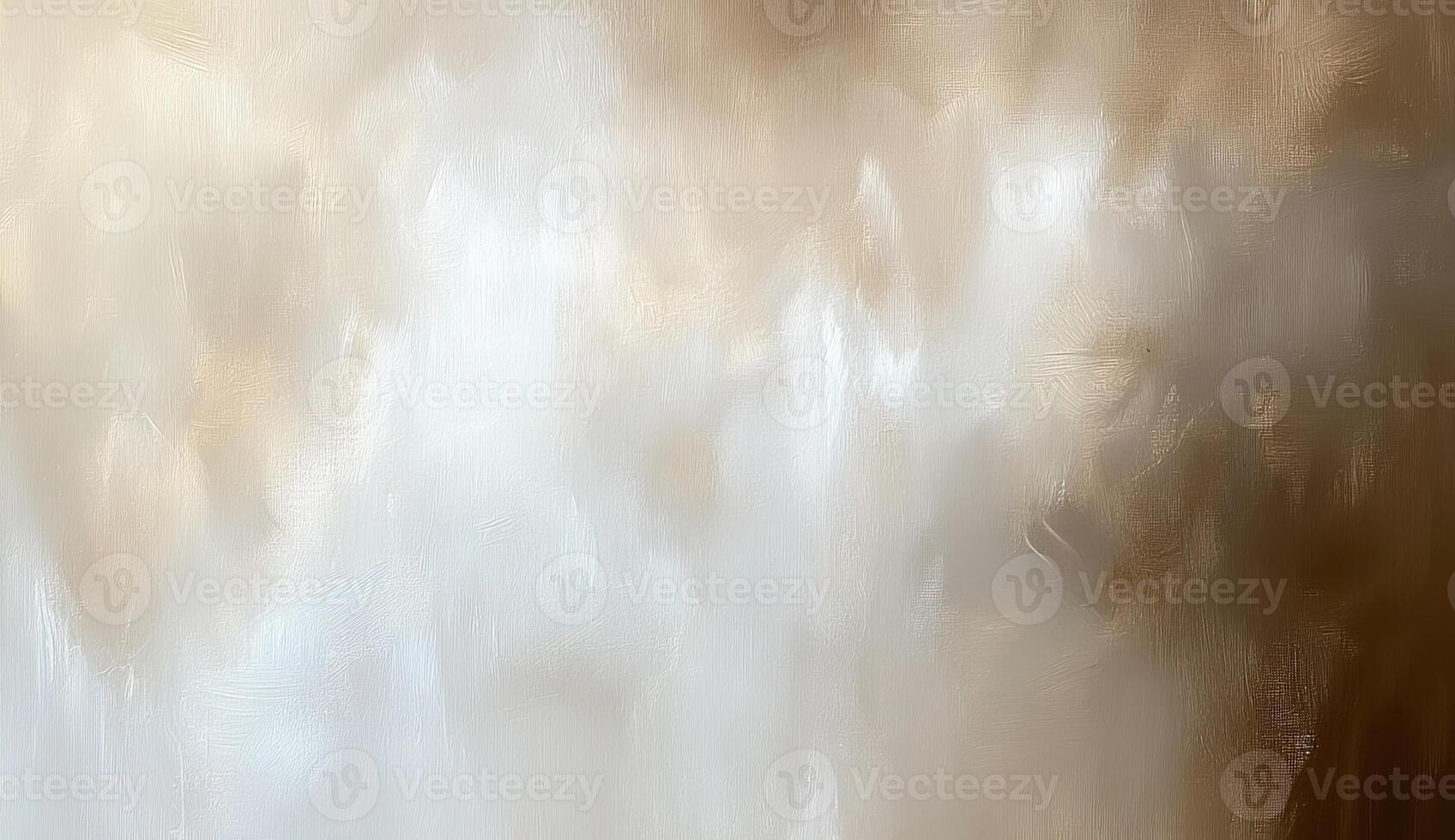 Abstract ethereal blend of beige and white photo