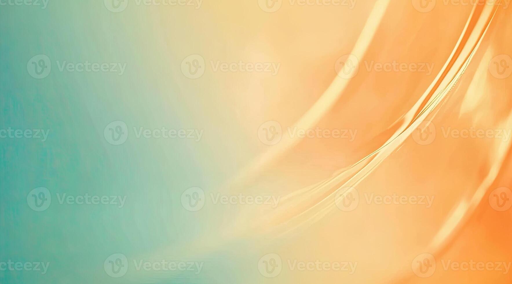 Soft, flowing abstract design with warm and cool tones photo