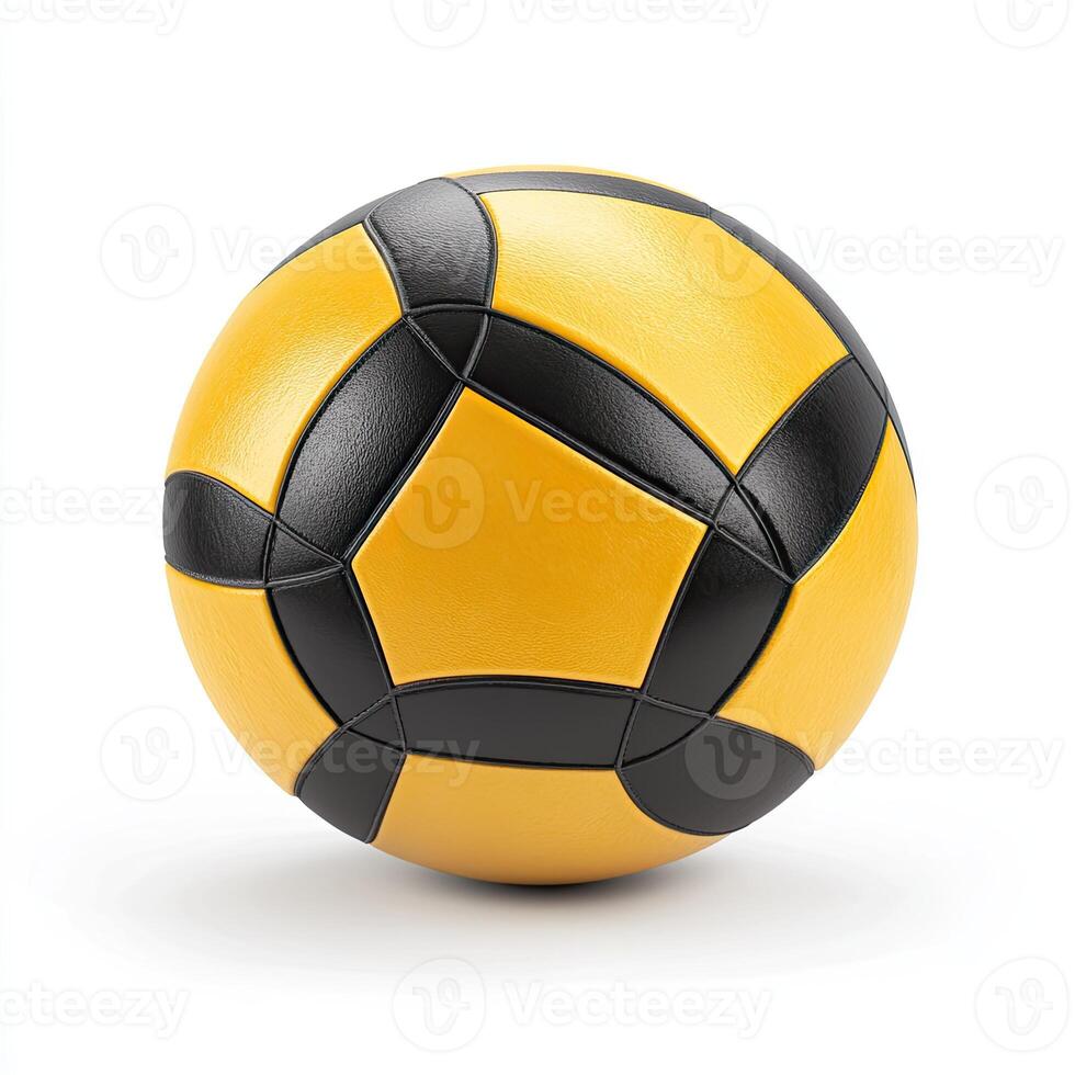 Yellow and black ball photo