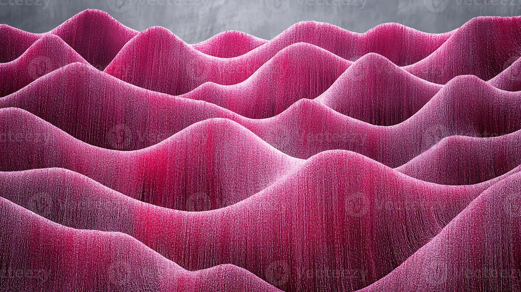 Abstract Pink Terrain With Flowing Wave Patterns and Texture photo
