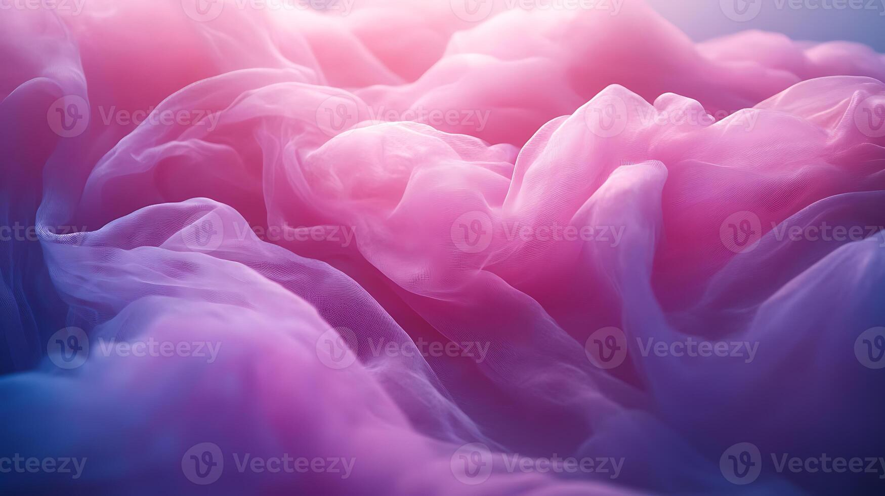 Vibrant Pink And Purple Abstract Flowing Fabric Texture With Soft Lighting photo
