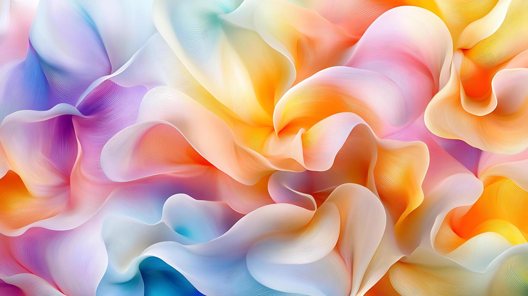 Colorful Abstract Swirling Background With Gradient and Flowing Textures photo