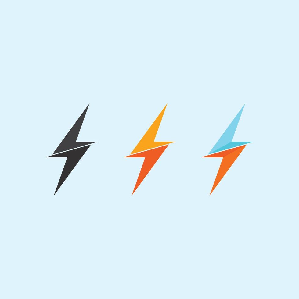 Minimalist Thunder Lightning Logo with Clean Bold Design for Powerful Energy Tech Businesses vector