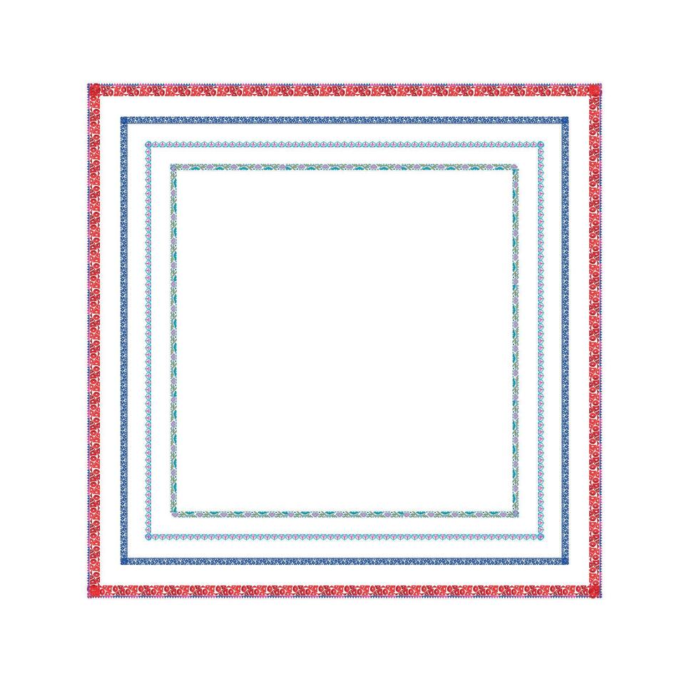 Creative illustration modern frames Design vector