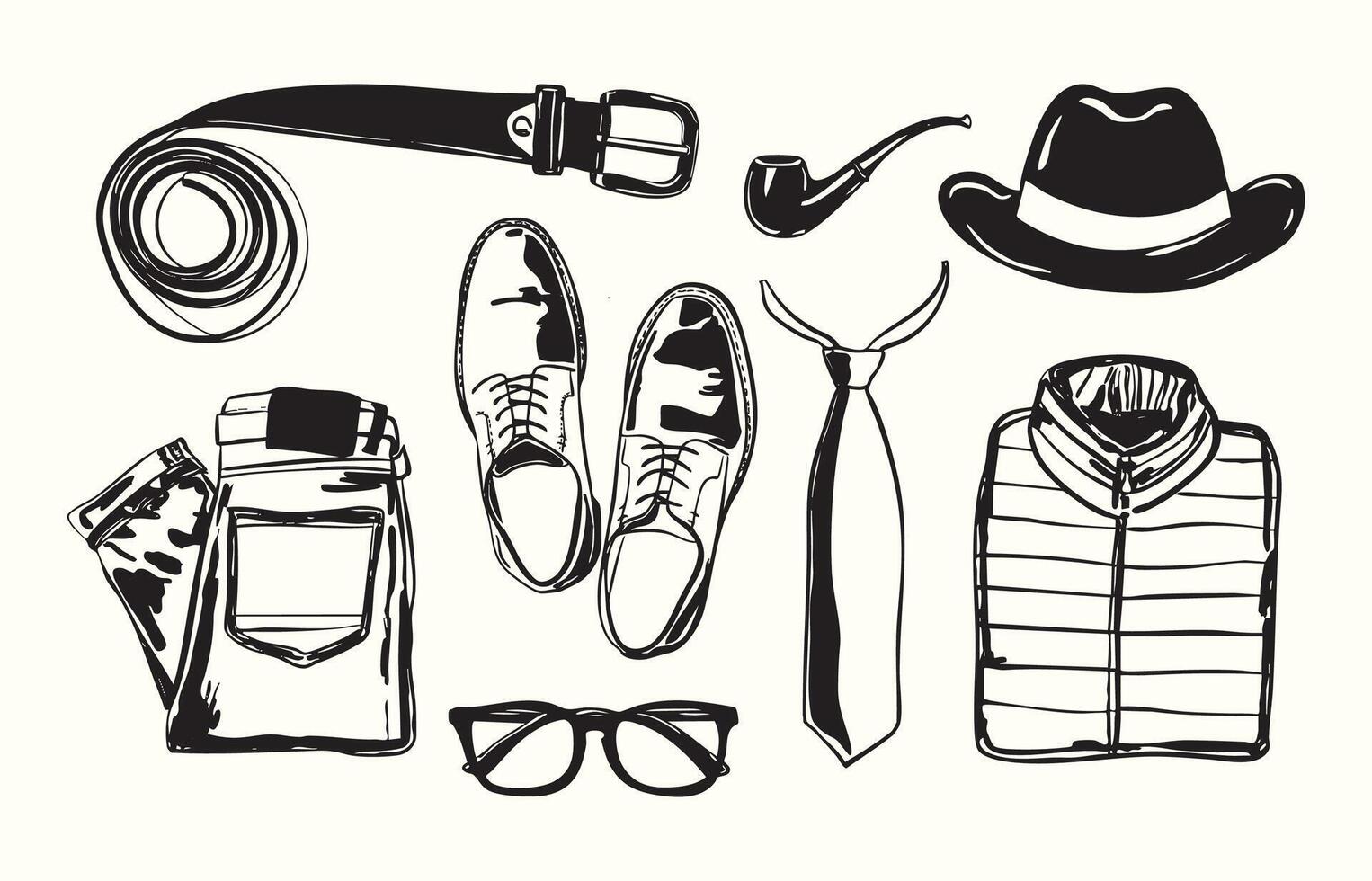Fathers Day Elements vector