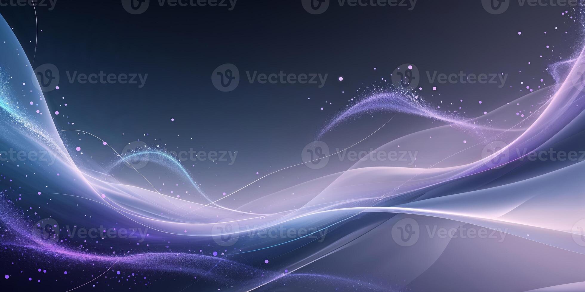 Colorful abstract waves create a vibrant backdrop in soft hues blending seamlessly in digital art photo