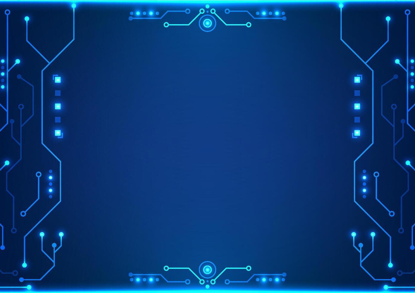 Technology circuit board background. Abstract futuristic future digital concept. Design for futuristic electronic data system robotics machine learning. vector