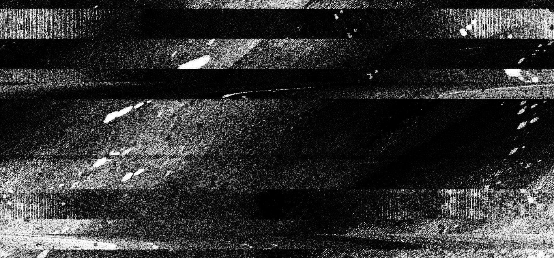 Film filter style background with visual errors and artifacts creating a unique aesthetic effect during digital art creation. vector