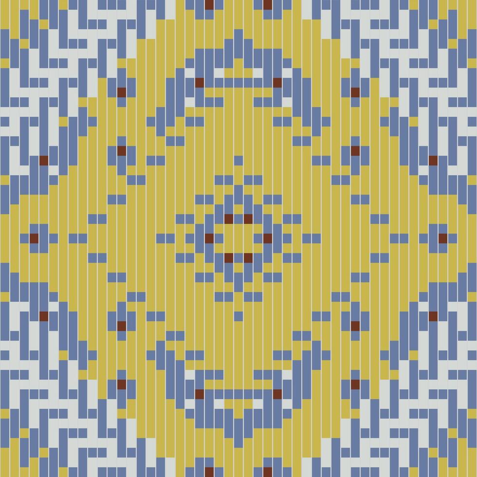 Sari Pattern Traditional Pattern Backgroundfolk Embroidery, Aztec Geometric Ornament Print. Design for Carpet, Wallpaper, Clothing, Wrapping, Fabric vector