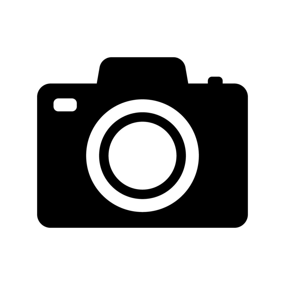 Camera icon. Photo camera icon symbol. vector