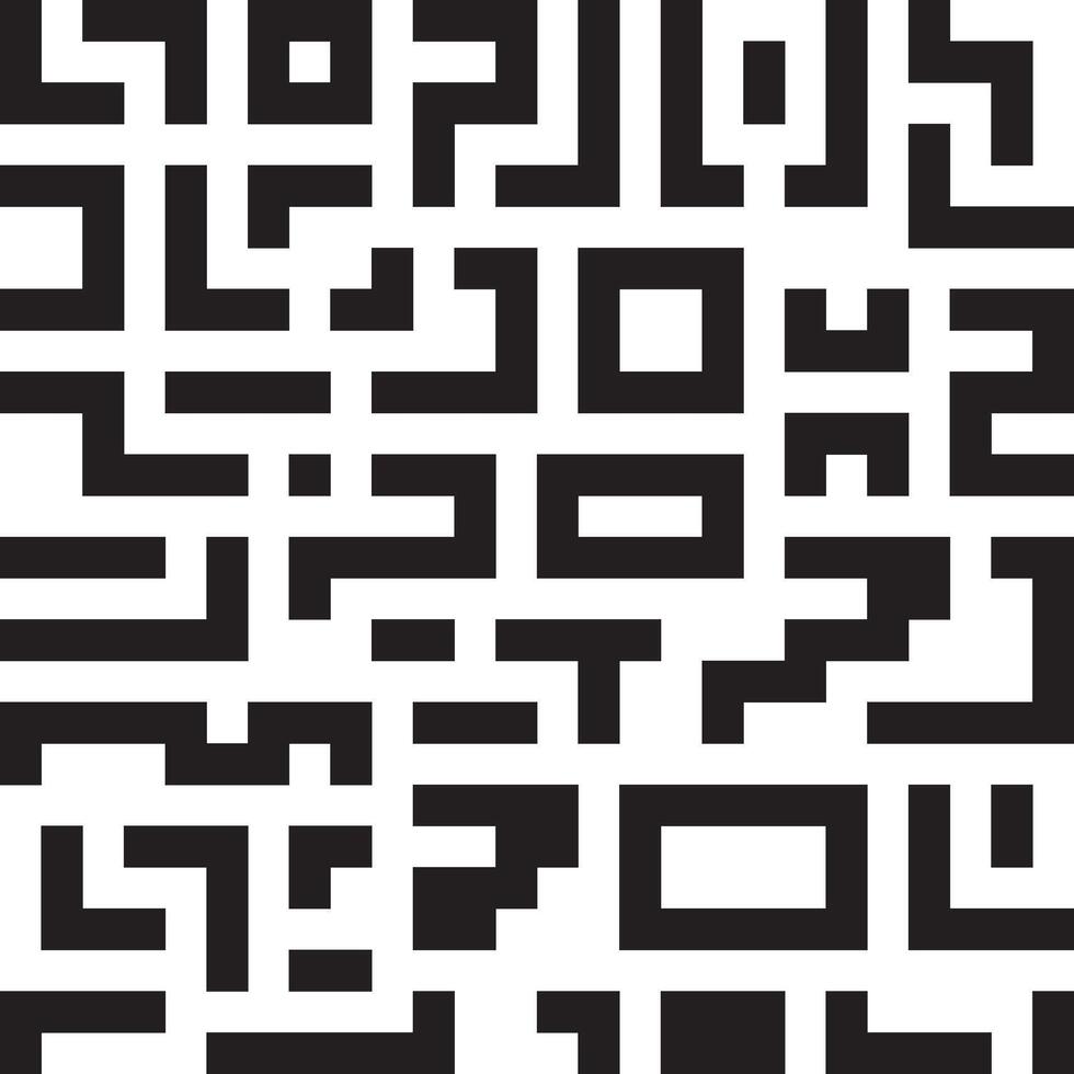 Black color stripes abstract stylish mosaic design modern flat background. vector